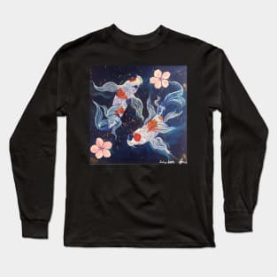 Sakura koi Long Sleeve T-Shirt